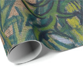 Vincent van Gogh - Schmetterlinge und Pfoten Geschenkpapier (Rolleneckpunkt)