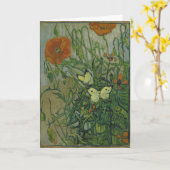 Vincent van Gogh - Schmetterlinge und Pfoten Karte (Gelbe Blume)
