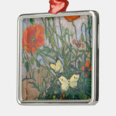 Vincent van Gogh - Schmetterlinge und Pfoten Ornament Aus Metall (Links)