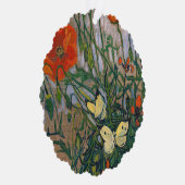 Vincent van Gogh - Schmetterlinge und Pfoten Ornament Karte (Rechts)