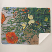 Vincent van Gogh - Schmetterlinge und Pfoten Sherpadecke (Vorderseite (Horizontal))