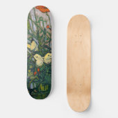 Vincent van Gogh - Schmetterlinge und Pfoten Skateboard (Vorderseite)