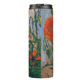 Vincent van Gogh - Schmetterlinge und Pfoten Thermosbecher (Rückseite)