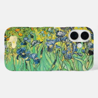 Vincent van Gogh Schwertlilien 1889 Blaue Blumen iPhone 16 Hülle
