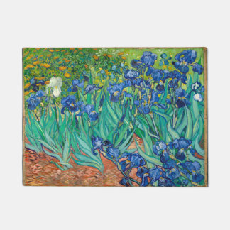 VINCENT VAN GOGH - Schwertlilien 1889 Fußmatte