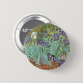 Vincent van Gogh - Schwertlilien Button (Vorne & Hinten)
