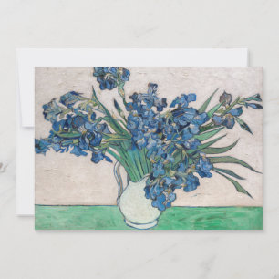 Vincent van Gogh - Schwertlilien Dankeskarte