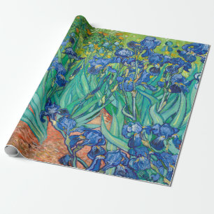 Vincent Van Gogh Schwertlilien Floral Vintage Kuns Geschenkpapier