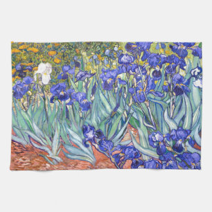Vincent Van Gogh Schwertlilien Floral Vintage Kuns Küchentuch