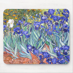 Vincent Van Gogh Schwertlilien Floral Vintage Kuns Mousepad