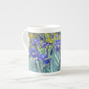 Vincent Van Gogh Schwertlilien Floral Vintage Kuns Porzellantasse