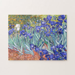 Vincent Van Gogh Schwertlilien Floral Vintage Kuns Puzzle