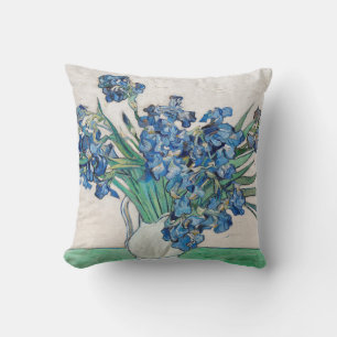 Vincent Van Gogh. Schwertlilien. Floraler Impressi Kissen