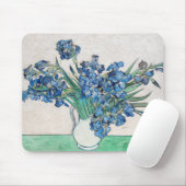 Vincent Van Gogh. Schwertlilien. Floraler Impressi Mousepad (Mit Mouse)
