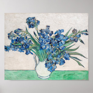 Vincent Van Gogh. Schwertlilien. Floraler Impressi Poster