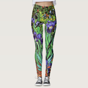 Vincent Van Gogh - Schwertlilien - Flower Lover Fi Leggings