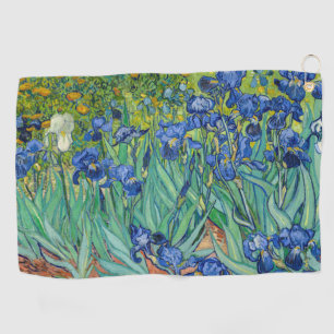 Vincent Van Gogh - Schwertlilien Golfhandtuch