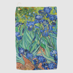 Vincent Van Gogh - Schwertlilien Golfhandtuch