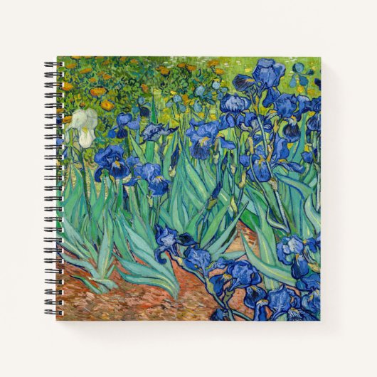 Vincent Van Gogh - Schwertlilien Notizblock (Vorderseite)