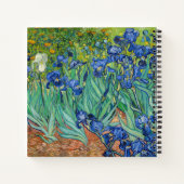 Vincent Van Gogh - Schwertlilien Notizblock (Rückseite)