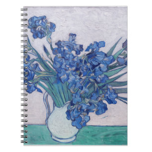 Vincent Van Gogh. Schwertlilien Notizblock