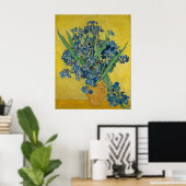 Vincent Van Gogh Schwertlilien Poster (Heimbüro)