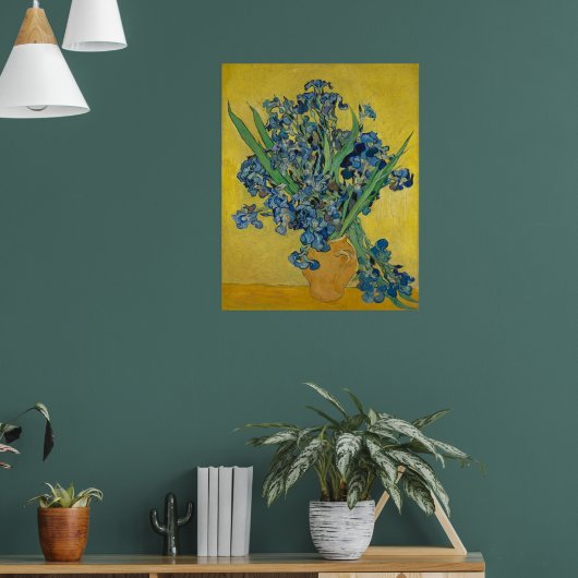 Vincent Van Gogh Schwertlilien Poster (Wohnzimmer 1)