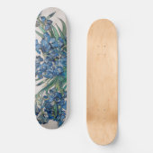 Vincent van Gogh - Schwertlilien Skateboard (Vorderseite)