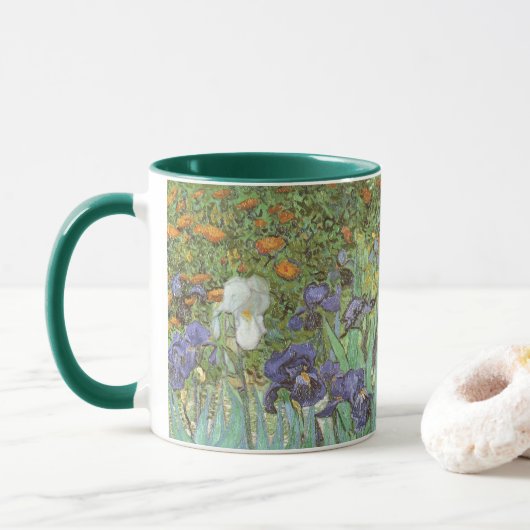 Vincent van Gogh - Schwertlilien Tasse (Mit Donut)