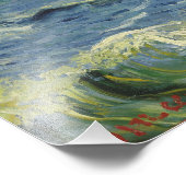 Vincent van Gogh - Seascape bei Les Saintes Fotodruck (Ecke)