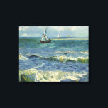 Vincent van Gogh - Seascape bei Les Saintes Leinwanddruck<br><div class="desc">Seascape bei Les Saintes-Maries-de-la-Mer von Vincent van Gogh, 1888. Vincent van Gogh war ein niederländischer postimpressionistischer Maler, der zu den bekanntesten und einflussreichsten Persönlichkeiten in der Geschichte der Western-Kunst gehört. In etwas mehr als einem Jahrzehnt hat er ungefähr 2100 Kunstwerke erschaffen, darunter etwa 860 Ölgemälde, die meisten davon in den...</div>
