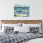 Vincent van Gogh - Seascape bei Les Saintes Leinwanddruck (Insitu (Schlafzimmer))