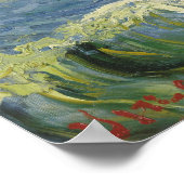 Vincent van Gogh - Seascape bei Les Saintes Poster (Ecke)