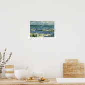 Vincent van Gogh - Seascape bei Les Saintes Poster (Küche)