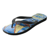 Vincent van Gogh - Seascape bei Saintes-Maries Badesandalen (Schrägansicht)