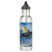 Vincent van Gogh - Seascape bei Saintes-Maries Edelstahlflasche (Links)