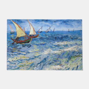 Vincent van Gogh - Seascape bei Saintes-Maries Fußmatte