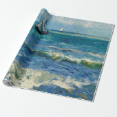 Vincent Van Gogh - Seascape bei Saintes-Maries Geschenkpapier (Ungerollt)