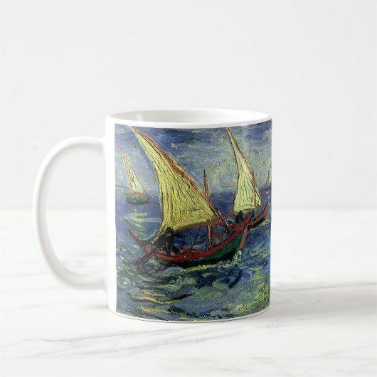 Vincent van Gogh - Seascape bei Saintes Maries Kaffeetasse (Links)