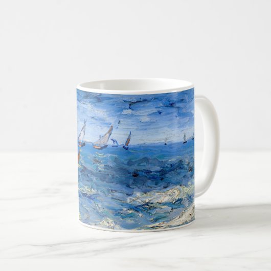 Vincent van Gogh - Seascape bei Saintes-Maries Kaffeetasse (VorderseiteRechts)