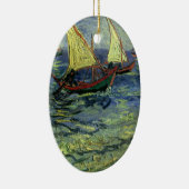 Vincent van Gogh - Seascape bei Saintes Maries Keramikornament (Rechts)