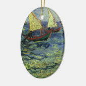 Vincent van Gogh - Seascape bei Saintes Maries Keramikornament (Links)