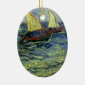 Vincent van Gogh - Seascape bei Saintes Maries Keramikornament (Hinten)