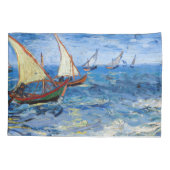 Vincent van Gogh - Seascape bei Saintes-Maries Kissenbezug (Rückseite)