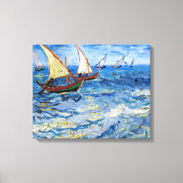 Vincent van Gogh - Seascape bei Saintes-Maries Leinwanddruck