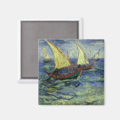 Vincent van Gogh - Seascape bei Saintes Maries Magnet (Vorderseite/Rückseite)