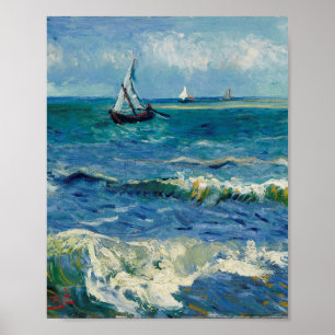 Vincent Van Gogh - Seascape bei Saintes-Maries Poster