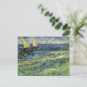 Vincent van Gogh - Seascape bei Saintes Maries Postkarte (Stehend Vorderseite)