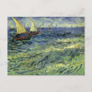 Vincent van Gogh - Seascape bei Saintes Maries Postkarte