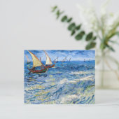 Vincent van Gogh - Seascape bei Saintes-Maries Postkarte (Stehend Vorderseite)
